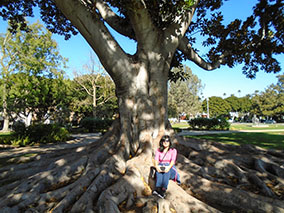 An image from Los Angeles street walk