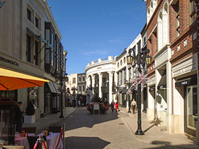 An image from Rodeo Drive in Los Angeles