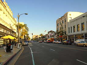 An image from Pasadena in Los Angeles