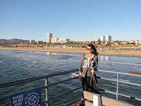 An image from Santa Monica in Los Angeles