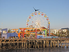 An image from Santa Monica in Los Angeles