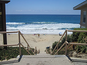 An image from Carlsbad beach