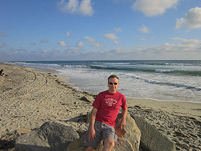 An image from Carlsbad beach