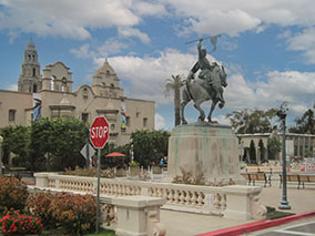 An image from San Diego street walk