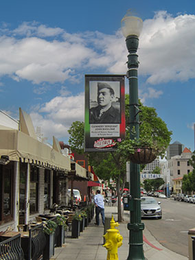 An image from San Diego street walk