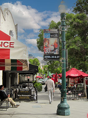 An image from San Diego street walk