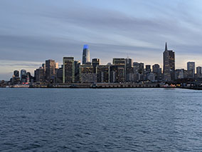 Image of San Francisco from the sea